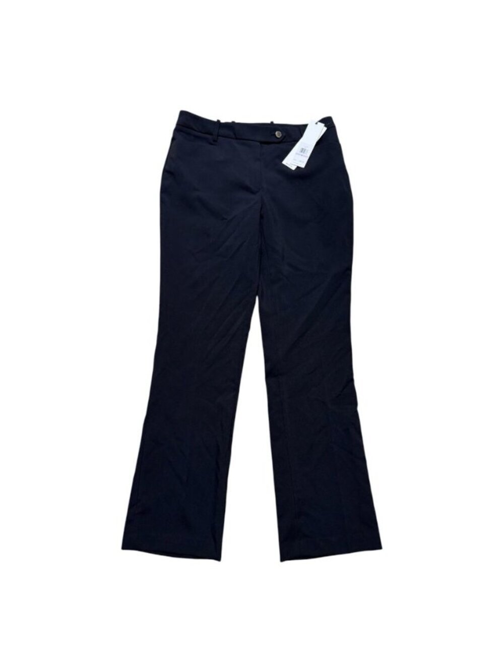 Calvin Klein Modern Fit Black Dress Pants Size 6 NWT Bootcut Career Work